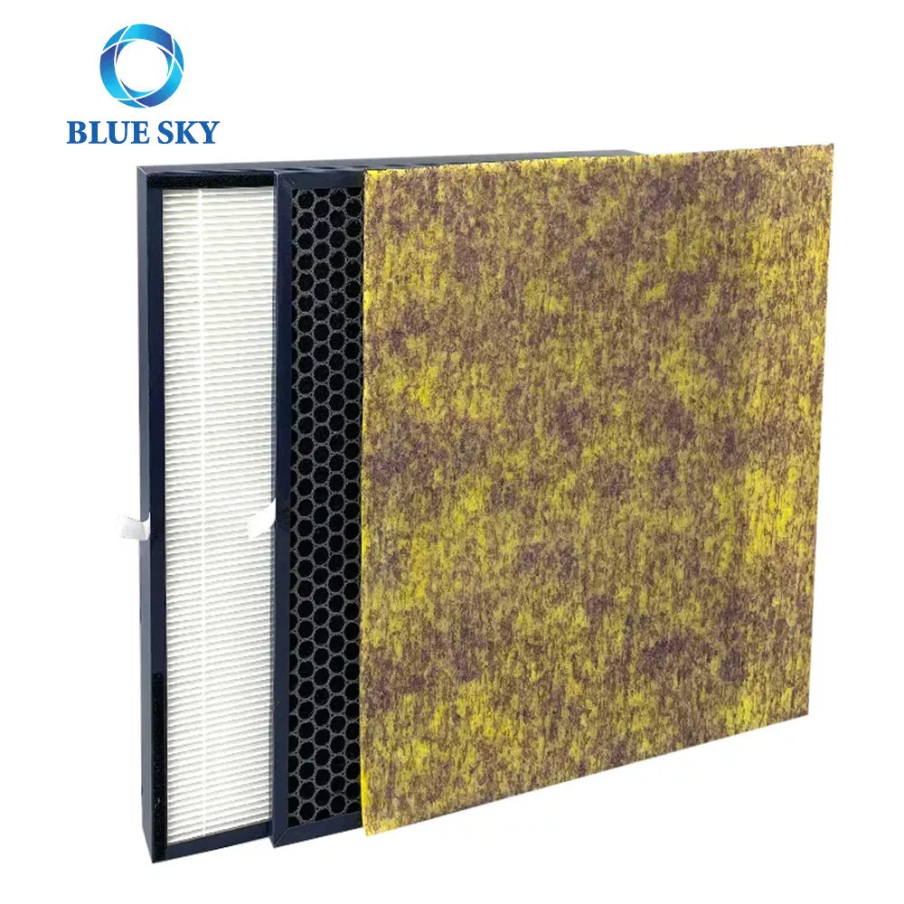 Air Purifier Replacement Filter with Odor Remover Customized Filter for Rabbit Air A3 SPA-1000n Air Purifier Parts