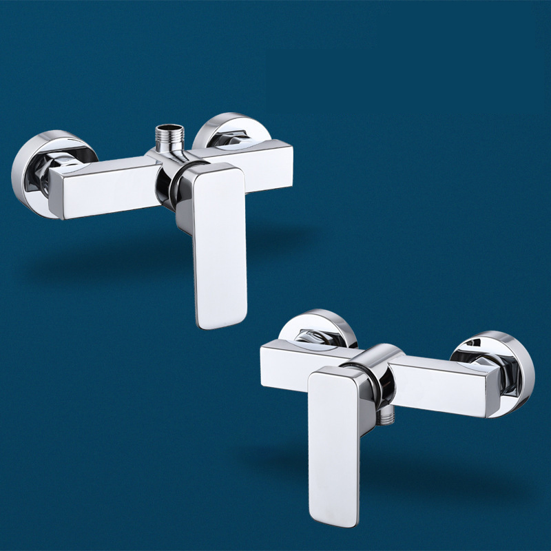 Смеситель для ванны и душа с дождевым эффектом, хром