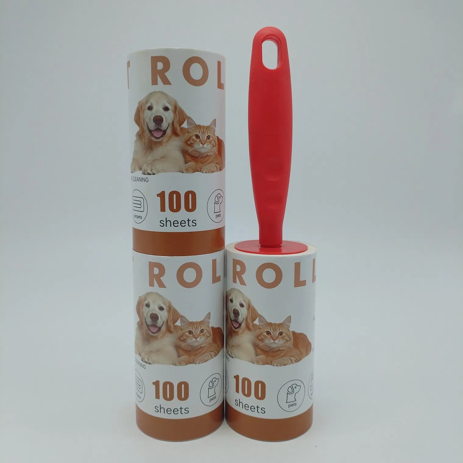 Promotional Factory Extra Sticky Clothes Furniture Carpet Pet Hair Remover Lint Roller