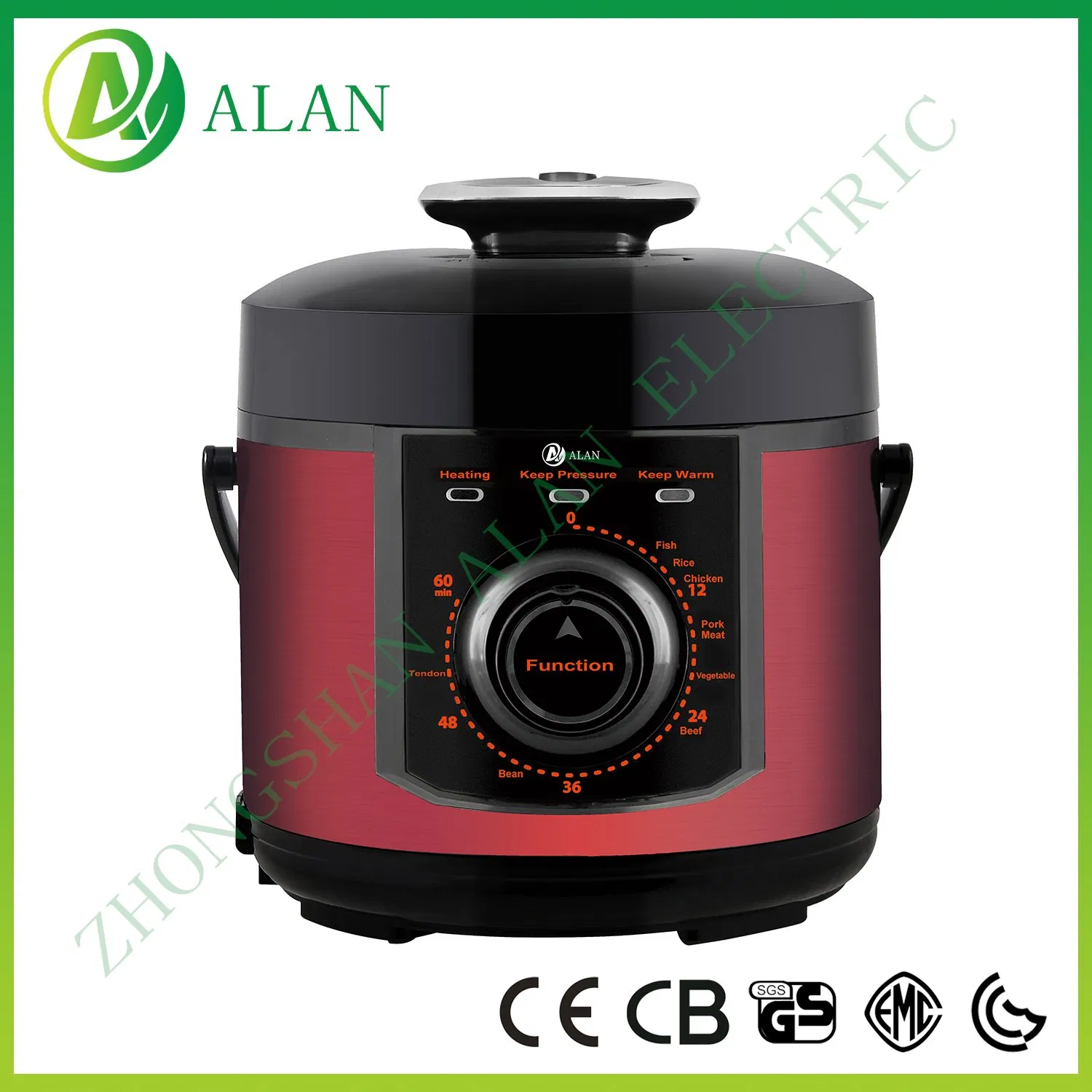 Unique Design Hot Sale Timer Commercial 4L-12L Electric Pressure Cooker