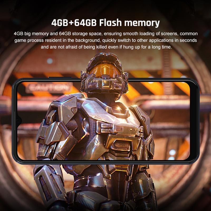 6.5inch 4G LTE 2.2GHz Octa Core 8MP 13.0MP Af 5000mAh Smart Phone Unlocked Android Phone Smartphone