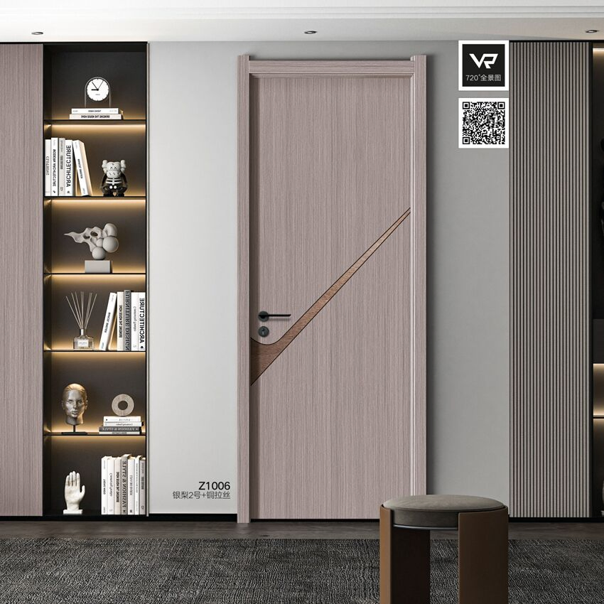 Modern Interior Plywood Door MDF Door Panel