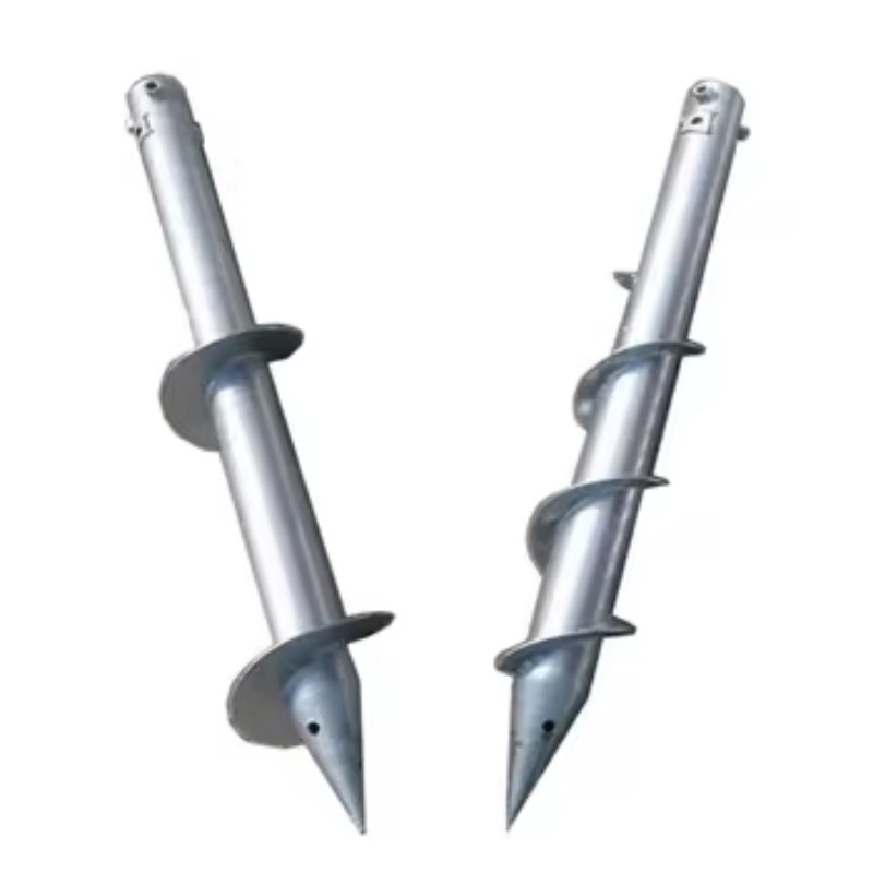 Винтовые сваи с оцинковкой для фундамента