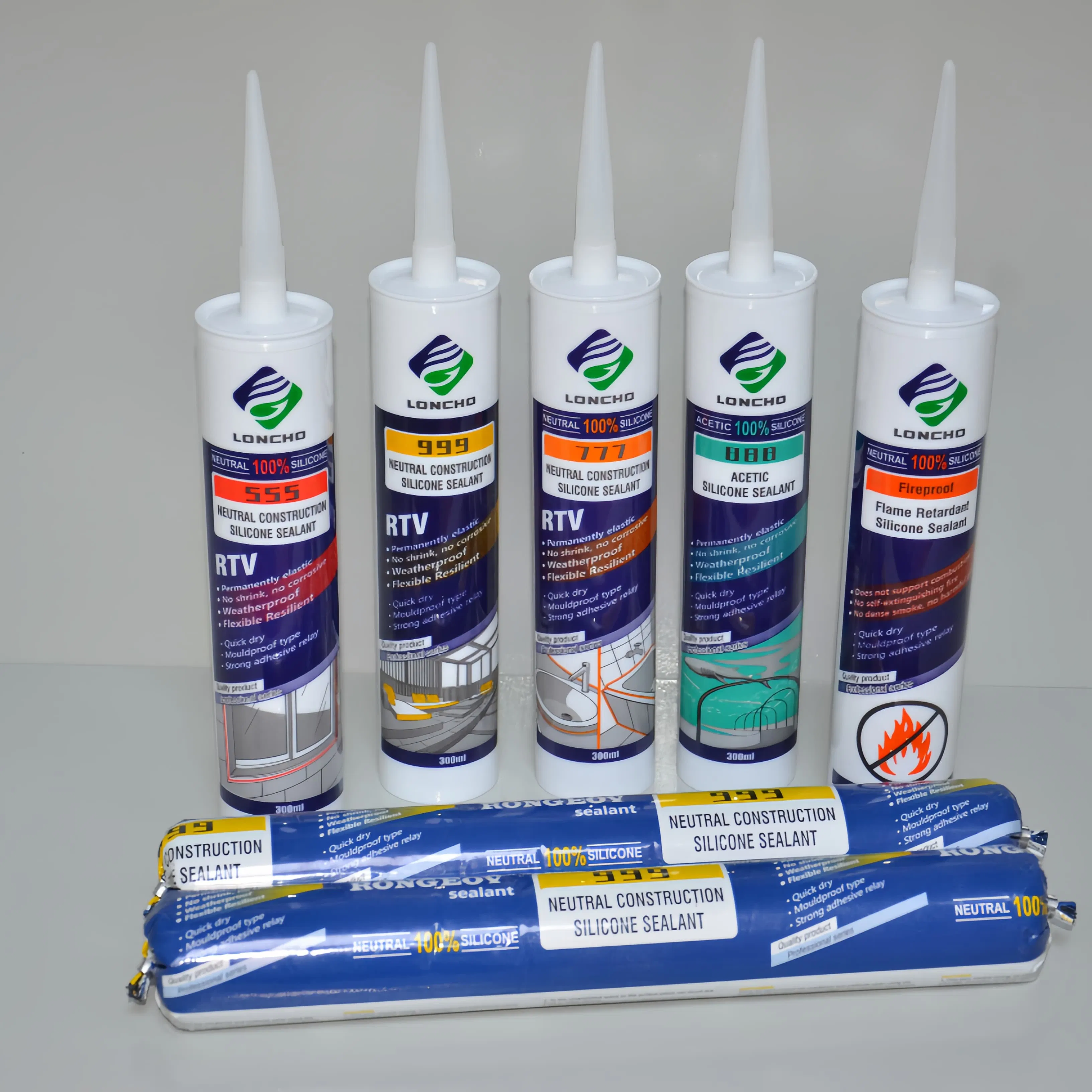 Packing Grade Fast Cured Polyurethane Silicone Adhesive for Putdoor