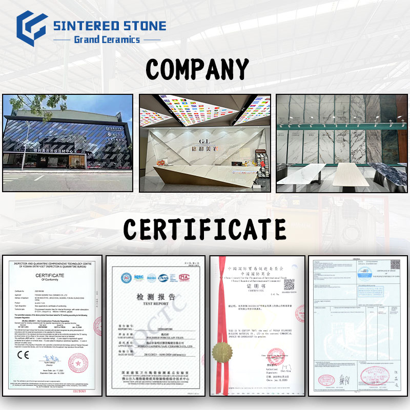 Factory Price 1600*3200*12mm White Sintered Stone Wall Panel for TV Background Decoration for Dining Living Room Outdoor Use