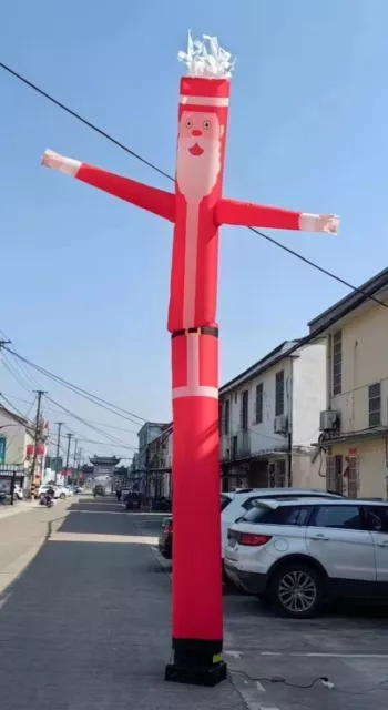 Boyi Inflatable Christmas Dancer Inflatable Santa Air Dancer Sky Waving Man