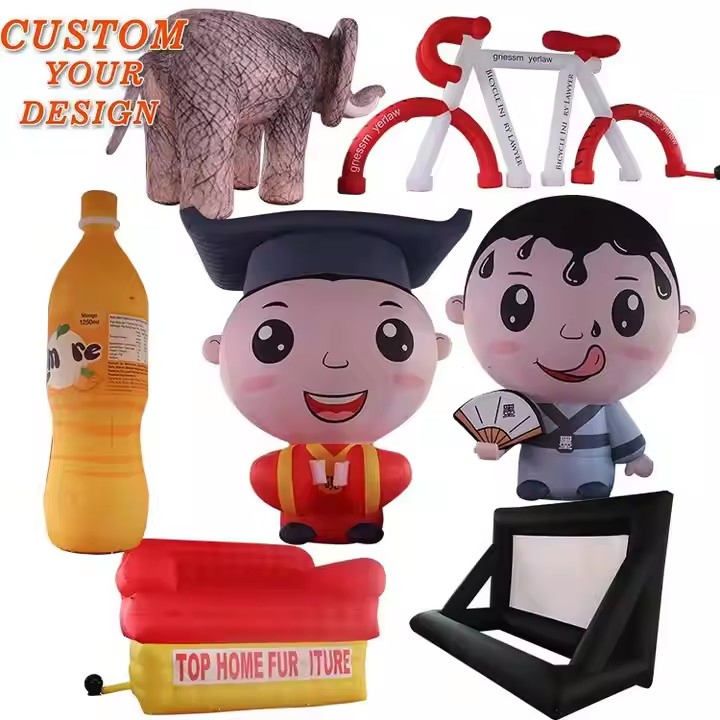 Outdoor Promotion Display Inflables Product Character Design Printing Inflatable Model for Advertising