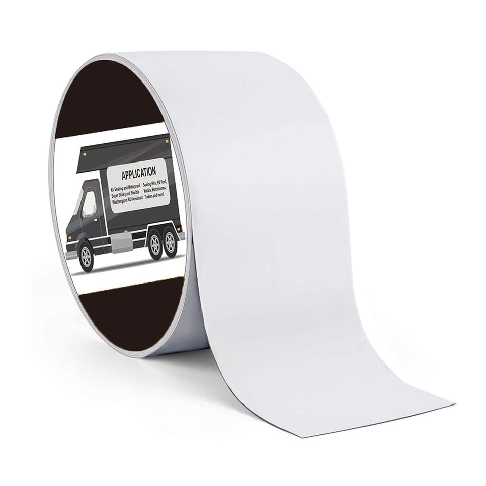 RV Butyl Repair Tape White UV Weather Resistant RV Repair Tape