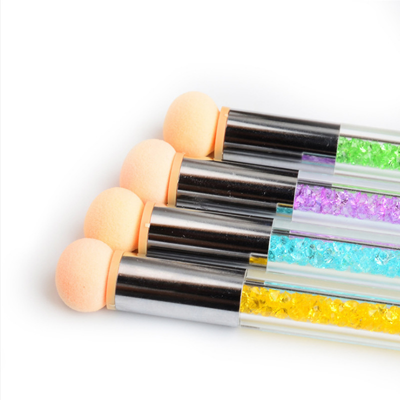Nail Painting Sponge Brush Double Ended Manicure Nail Art DOT