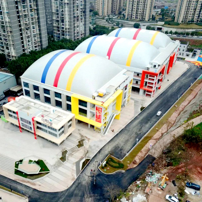 PVDF Air Membrane Sports Dome at Rooftop