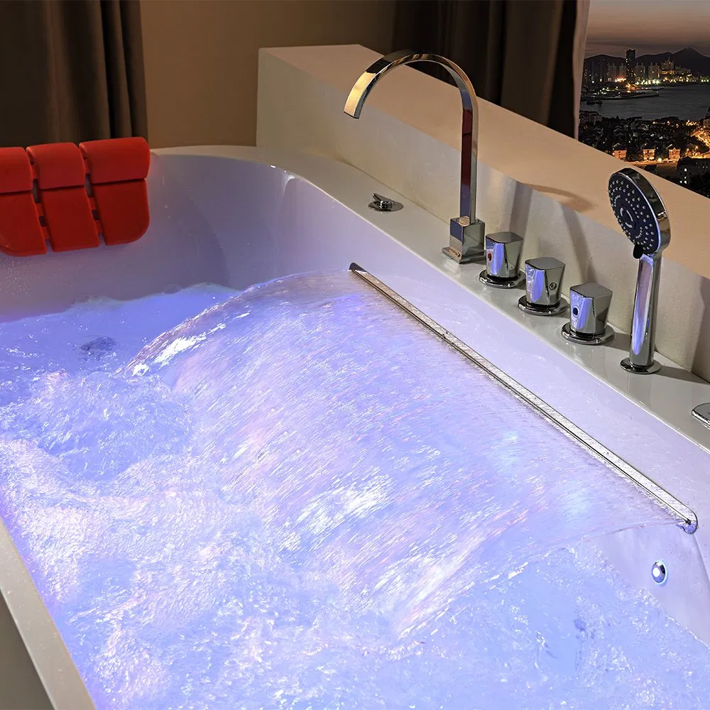 Акриловая ванна для спа с гидромассажем и поддержанием температуры