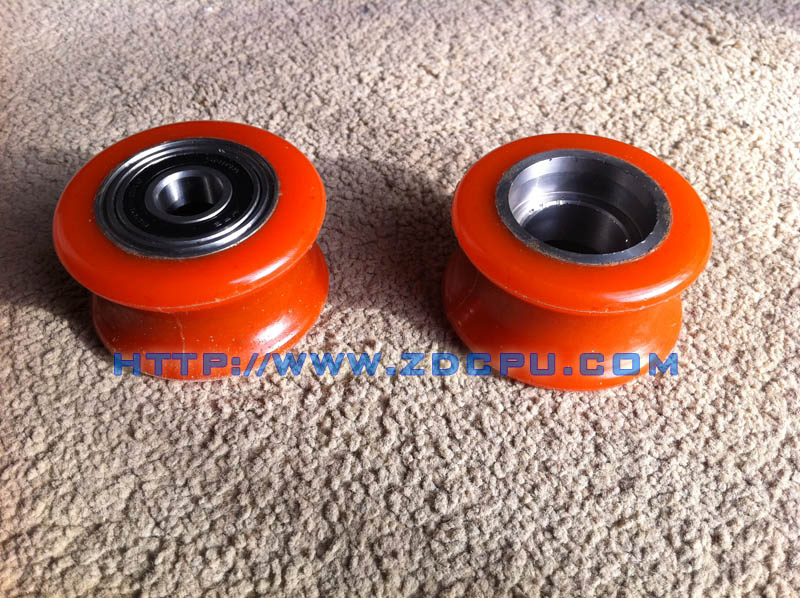 Factory Custom Made NR Rubber Wheels with Aluminum Core