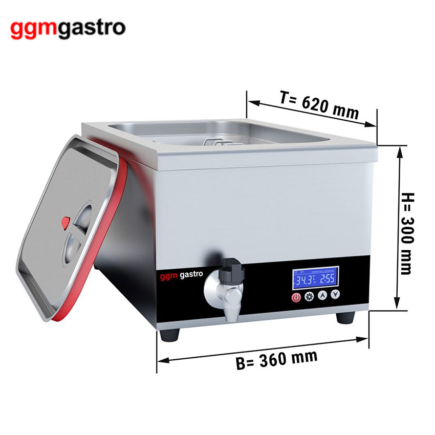 Manual Control Commercial Kitchen Sous Vide Cooker