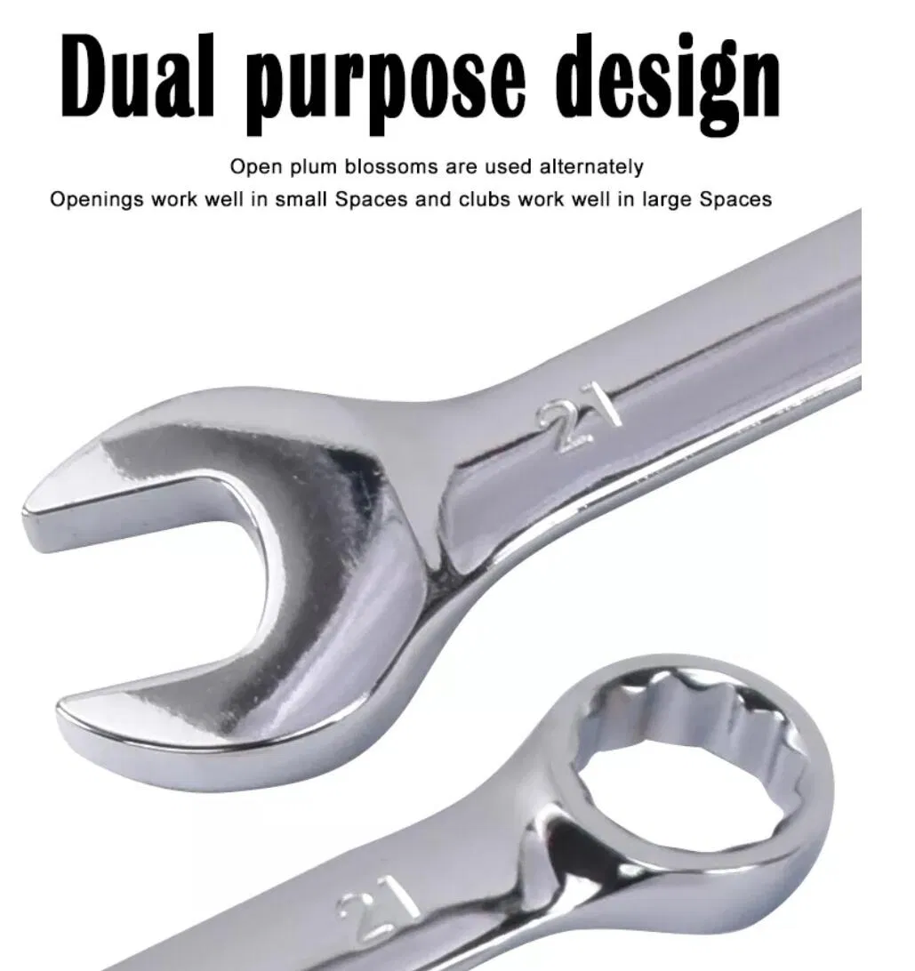 High Quality 8mm-32mm Repair Dual Purpose Combination Spanner Wrench Thin Combination Wrench