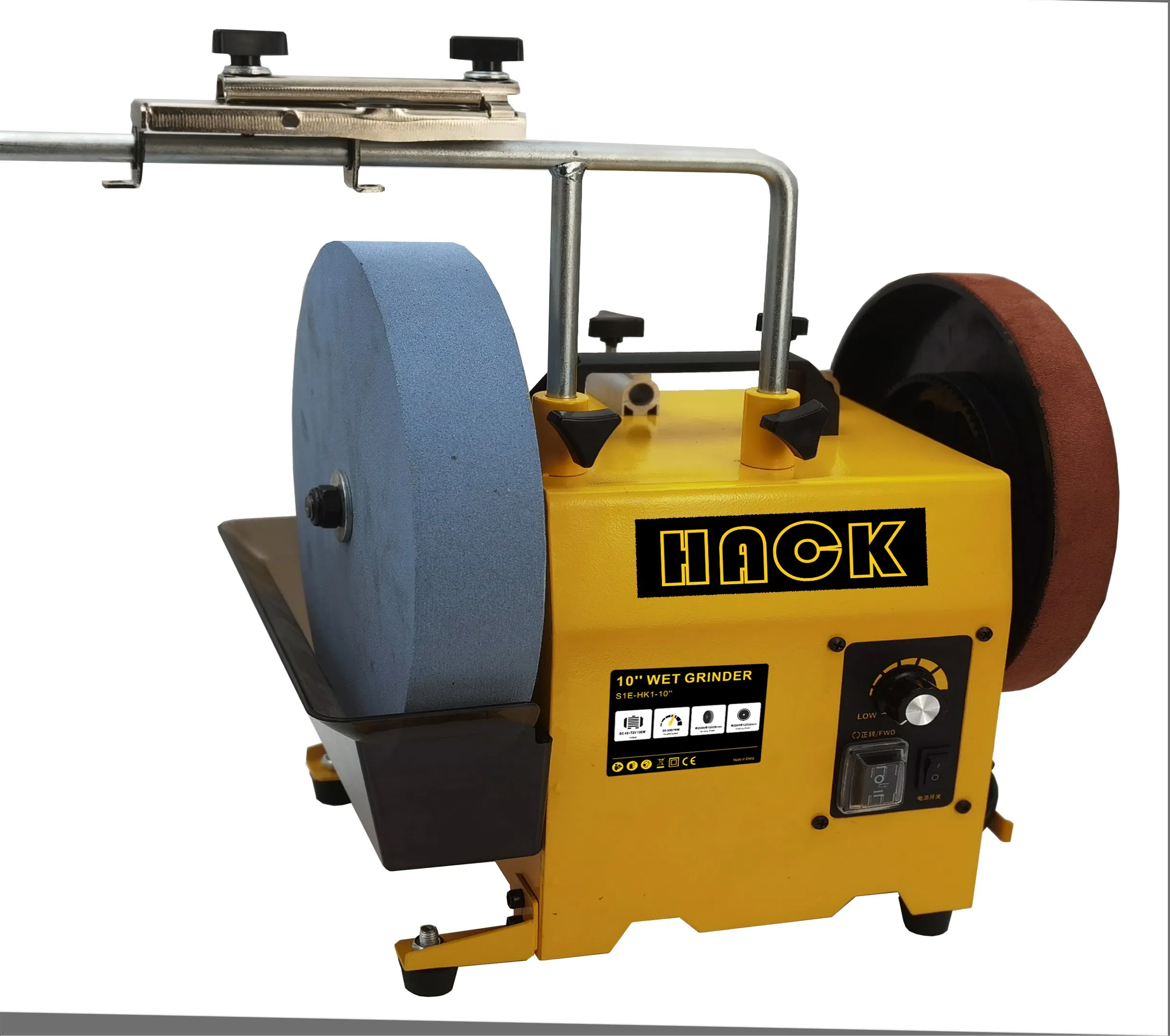 Low Speed Water Cooling Variable Speed 10" Knife Sharpener Polishing Machine