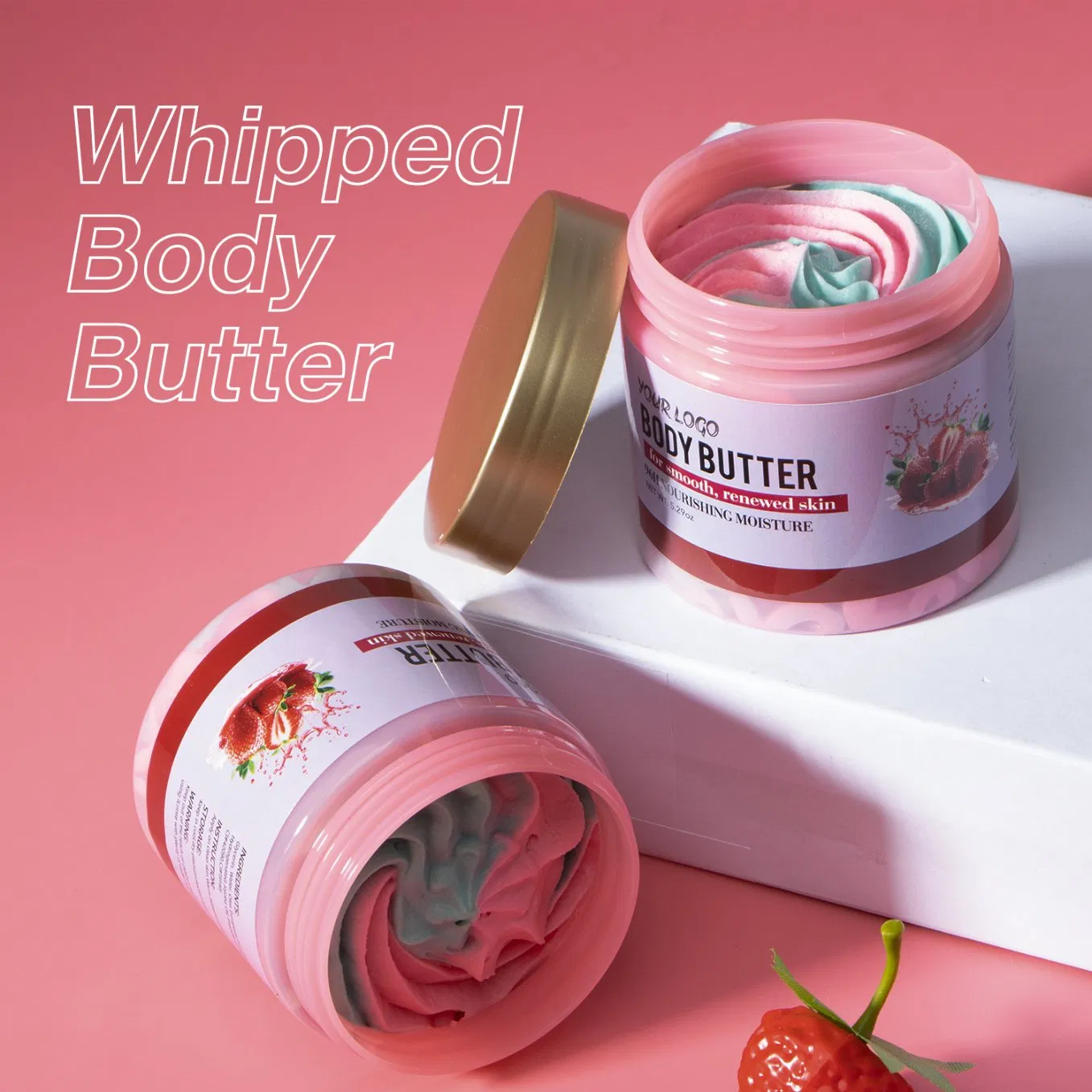 Organic Shea Cocoa Hydrating Moisturizing Vegan Natural Skincare Cream Body Butter