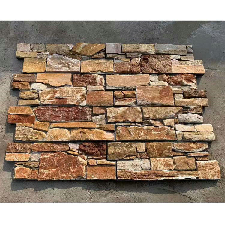 Wholesale Natural Stone Cultured Ledgestone Exterior Stone Cladding Quartzite Wall Cladding Stone