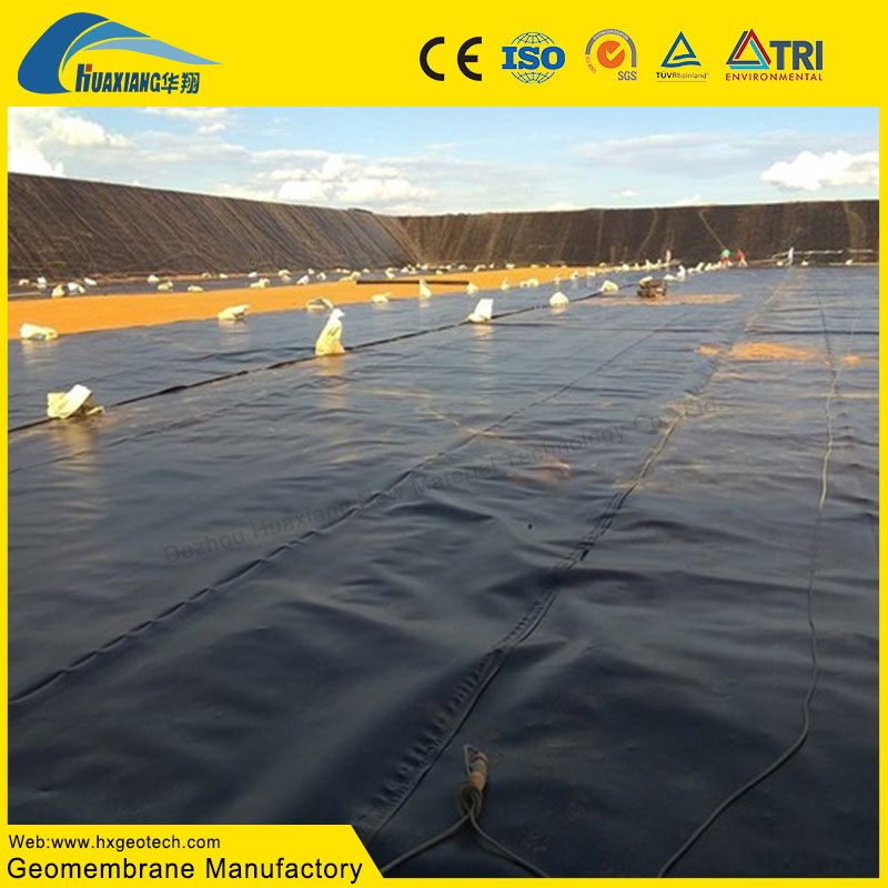 Containment Liner 30mil (CUSTOM SIZE) - Heavy Duty Reinforced Polyethylene, Geomembrane, Pond Liner, Mining and Waste Containment