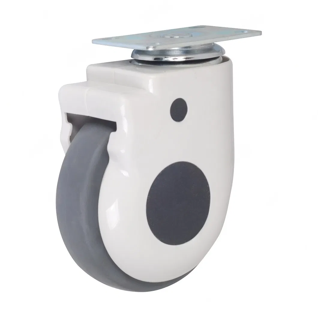 Swivel/with Brake TPR with/Without ABS Cover Medical Caster Hospital Bed Casters