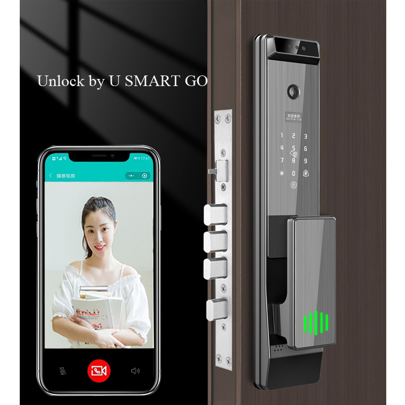 3D Face and Finger Vein Unlock Smart Lock