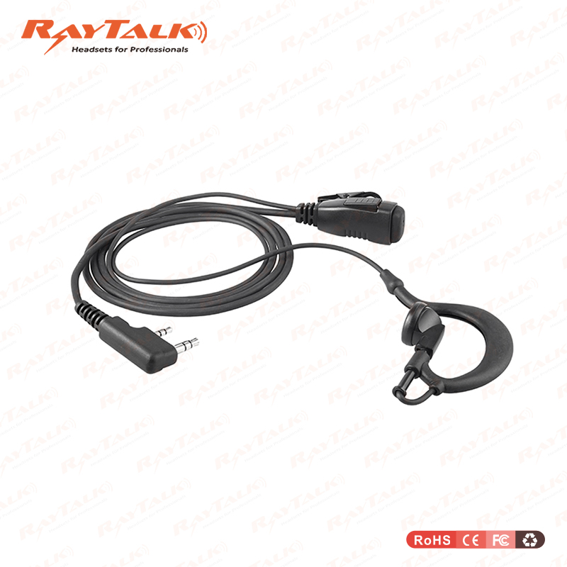 G-Hook G Shape Earpiece for Hytera Tc-320 Single 2.5 Pin with Screw