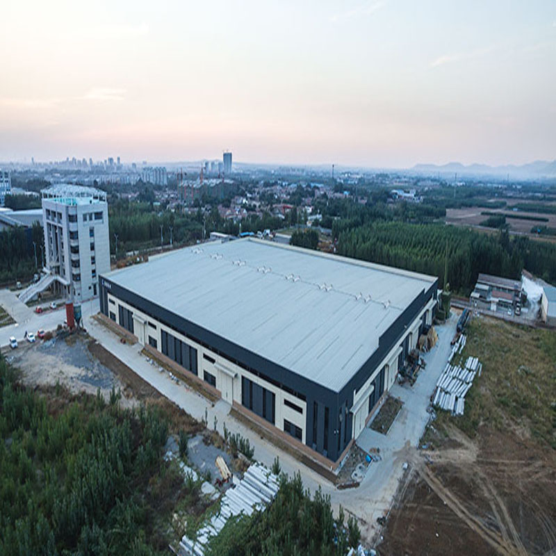 Steel Structure Framed Commercial Office Building, Structural Steel Truss Prefab House H-Section Steel Workshop with Free Drawing