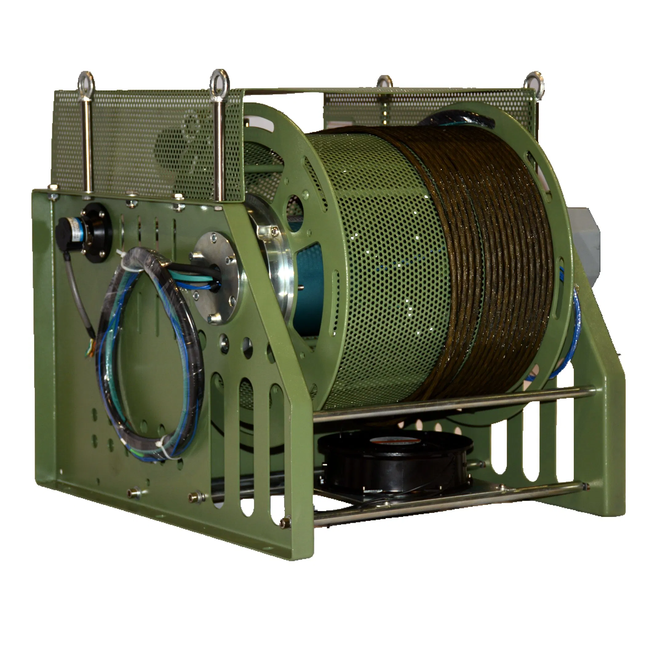 Portable Stainless Steel High Pressure Water Air Retractable Hose Reel