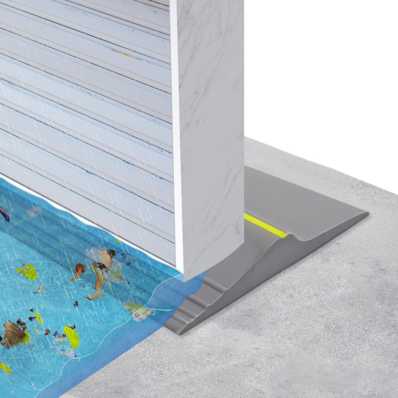 Grey Rubber PVC Garage Door Bottom Seal Strip