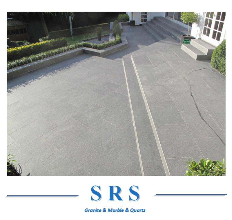 Natural Honed Grey Basalt for Pavers/Wall/Floor Tile