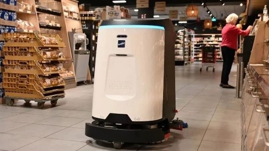 Intelligent cleaning robot AI cleaning robot for Large-area cleaning