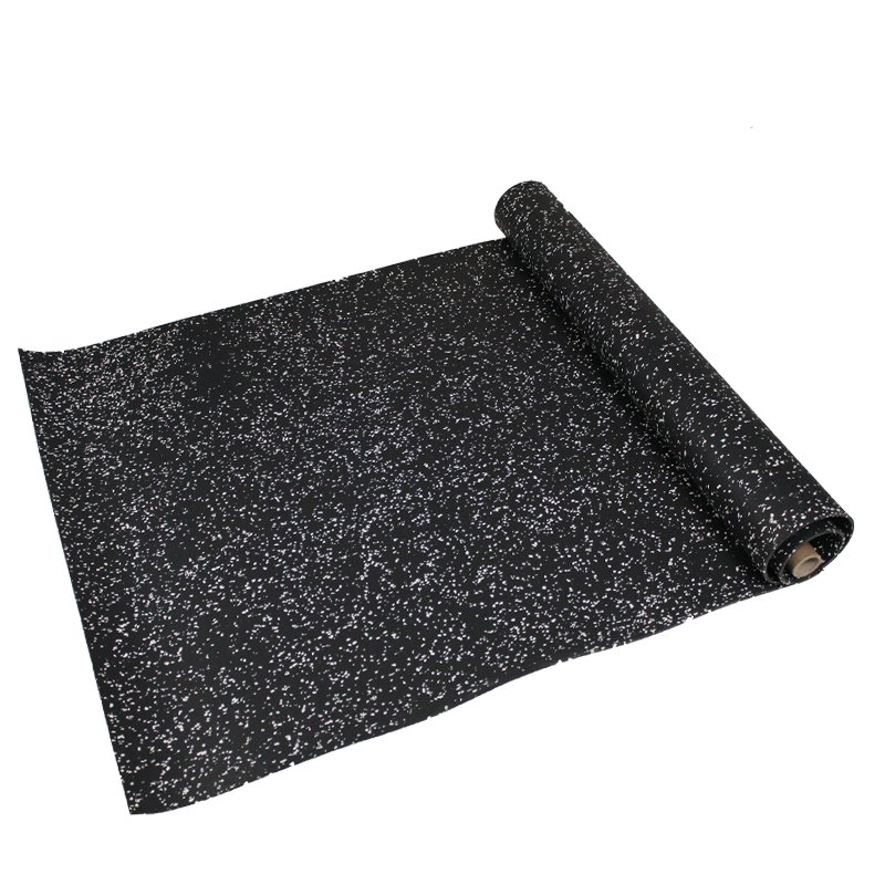 Durable High Impact Commercial Gym Flooring Rubber Roll 8mm Rubber Gym Floor
