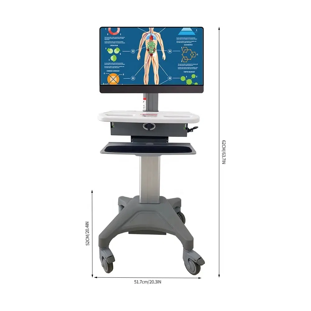 Factory Price Hospital Medical Record Car Rounds Trolley