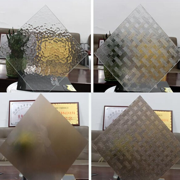 Colored Patterned Glass Use for The Window, Buliding Ect