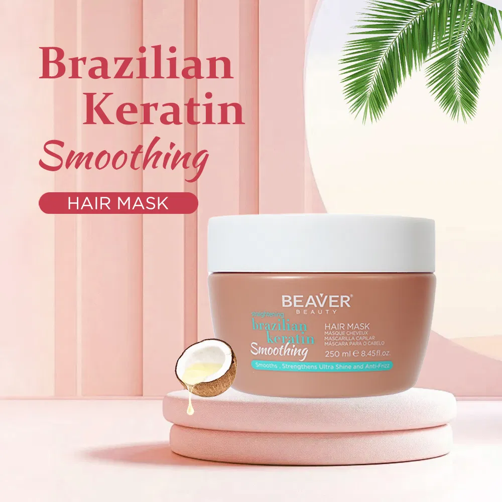 Beaver Professional Salon Anti Frizz Brazilian Keratin Repair Hair Mask Treatment