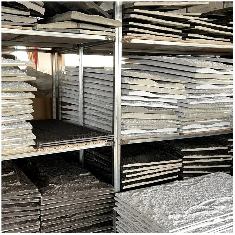 PU Mushroom Stone Panel Insulating Lightweight Faux Siding Panel Brick Wall Stone