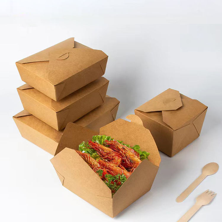 Best Selling Food Wholesale Takeout Boxes for Meat Bakery Salad Fried Chicken Burgery