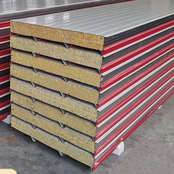 Insulated Cleanroom Metal EPS/Mineral Wool/PU/PIR Sandwich Panel for Pharma Building Panel