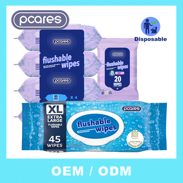 Customized Alcohol Free Baby Cleaning Wipes pH Balanced Pure Water Aqua Baby Wipes