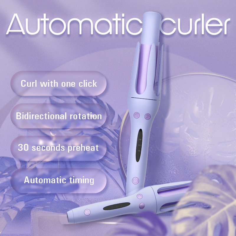Professional Automatic Hair Curler Fast Heating Auto Rotating Styler