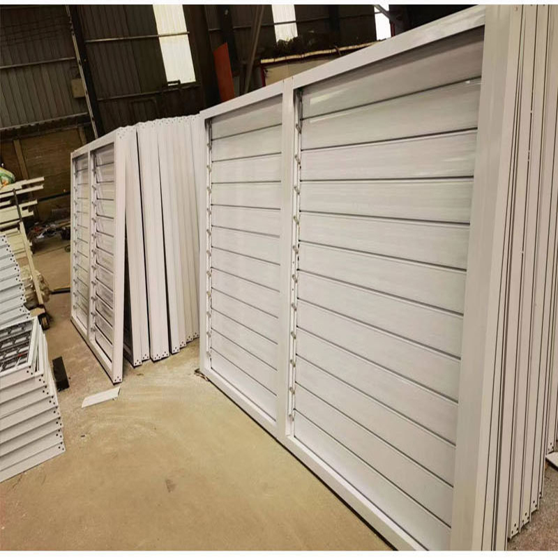 Australia Adjustable Ventilation Grilles Motorized Blades Outdoor Shutter Sun Aluminum Louver