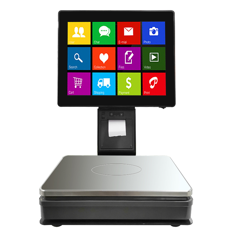 WiFi Touch All in One POS Weighing Scale with Printer