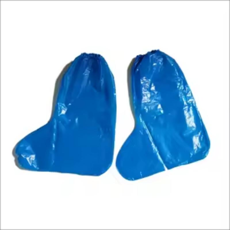 Bulk Disposable PE Shoe Covers Waterproof for Hospital & Industry