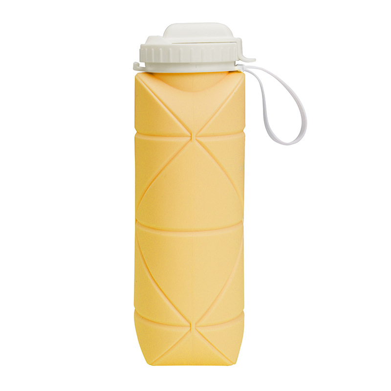 Silicone Folding Water Cup, Outdoor Sports Water Bottle, Creative Gift, Portable Cycling Travel Telescopic Cup