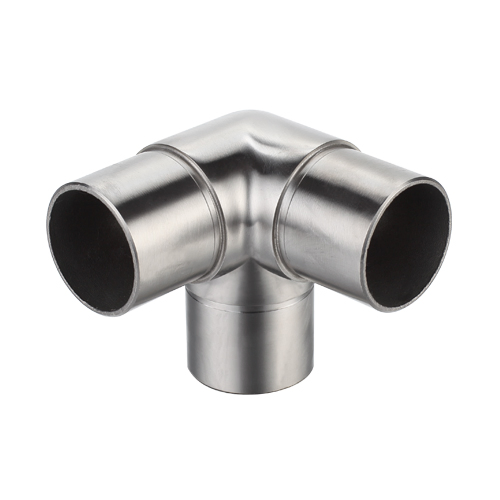 China Manufacturer Ajustable Stainless Steel Handrail Elbow Connector for Railing System