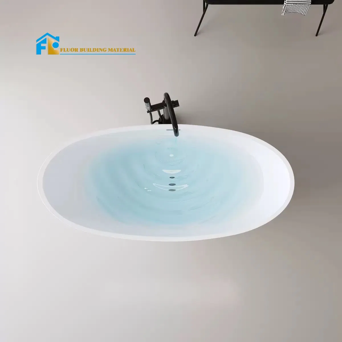 Угловая гидромассажная ванна FLUOR