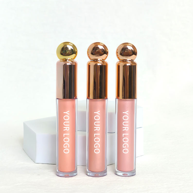 Стойкий розовый блеск для губ с высокой пигментацией