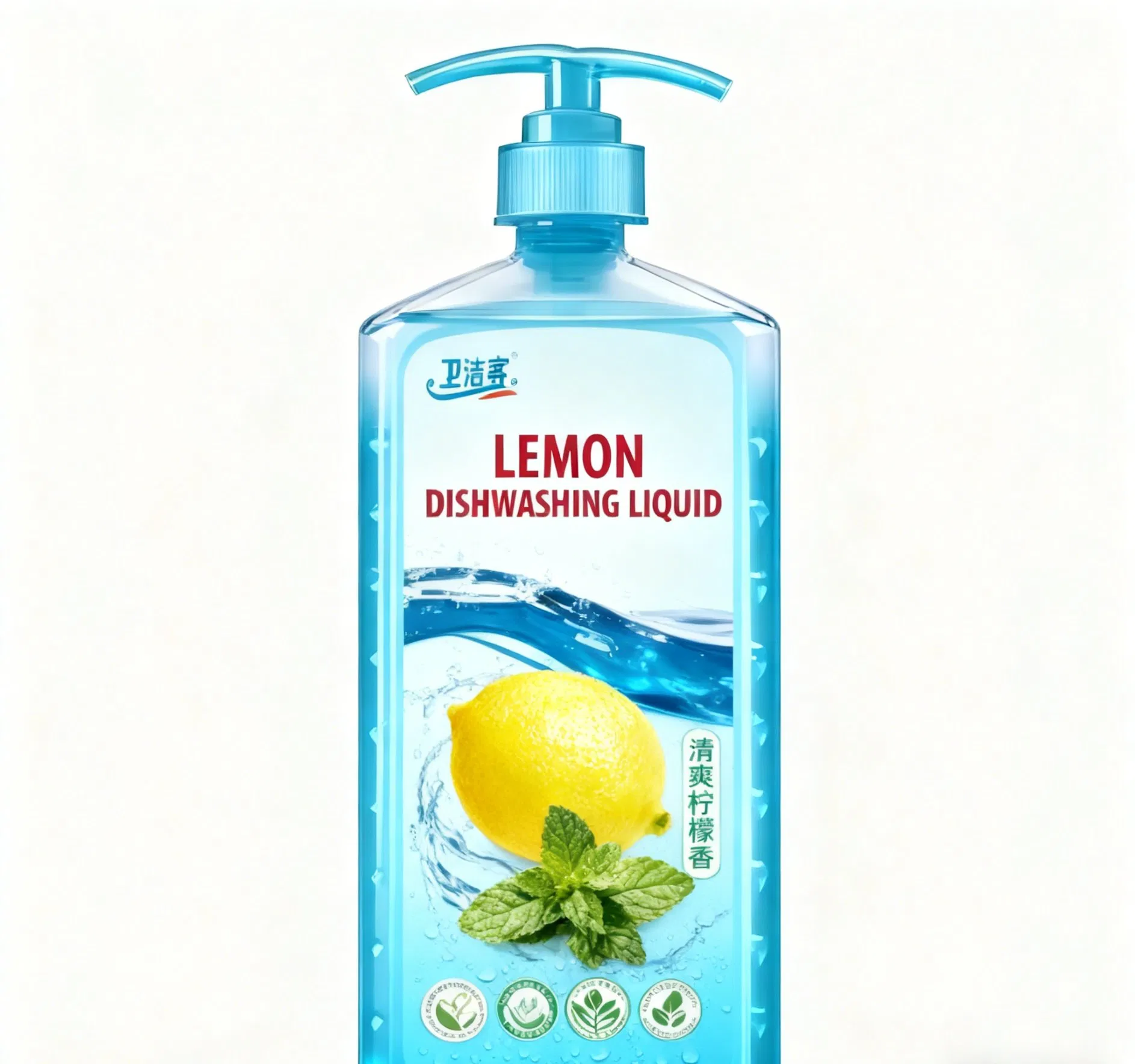 Natural Citrus Scented Dishwashing Liquid for Fresh Kitchen Vibes