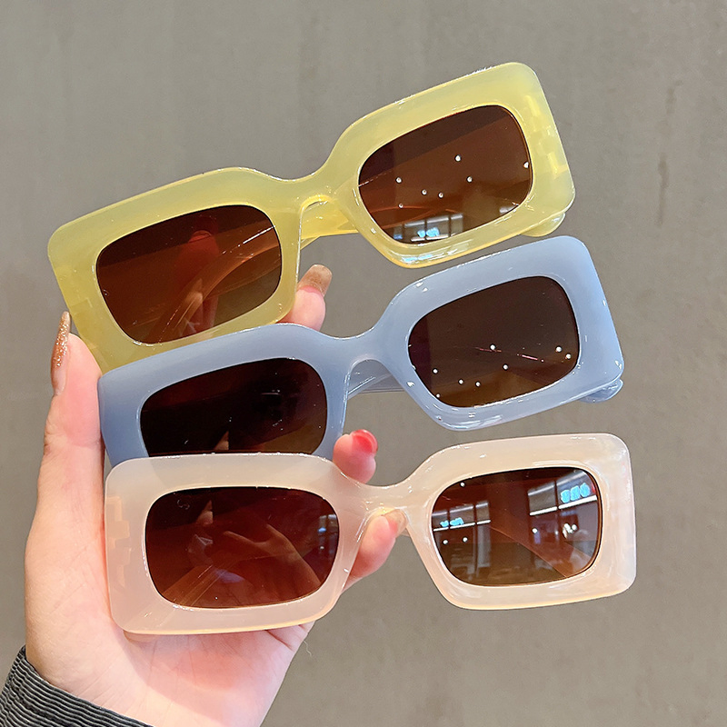 Square Frame Sunglasses Fashion Trend Retro Glasses Wholesale