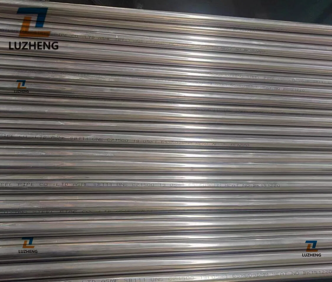 ASTM B111 C44300/C12200/C71500/C71640/C68700 Copper Brass Pipe