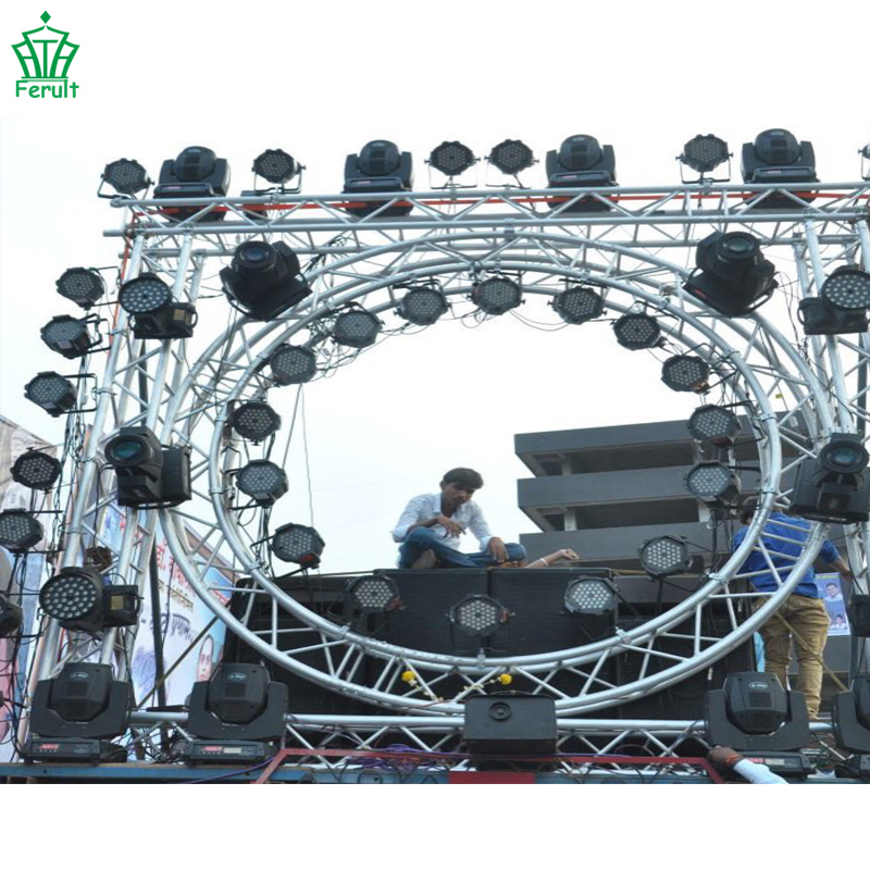 Concert Show Aluminum Stage Bolt Spigot Frame Lizz Truss Structure for Events